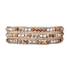 Delicate Wrap Bracelet, Jasper Stone